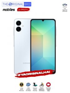Samsung A06 - 4GB RAM - 128GB Storage - PTA Approved - 12 Months Warranty - Blue - The Original Bro Mobiles - TOB37